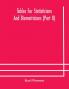 Tables for statisticians and biometricians (Part II)
