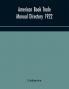 American book trade Manual directory 1922