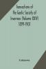 Transactions of the Gaelic Society of Inverness (Volume XXIV) 1899-1901