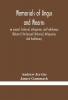 Memorials of Angus and Mearns an account historical antiquarian and traditionary (Volume II) An Account Historical Antiquarian And Traditionary
