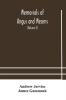 Memorials of Angus and Mearns an account historical antiquarian and traditionary (Volume II) An Account Historical Antiquarian And Traditionary