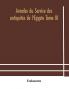 Annales du Service des antiquités de l'Egypte Tome III