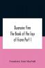Duanaire Finn; The Book Of The Lays Of Fionn Part I