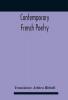Contemporary French Poetry