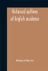 Historical outlines of English accidence comprising chapters on the history and development of the language and on word formation