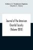 Journal Of The American Oriental Society (Volume XXIII)
