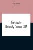 The Calcutta University Calendar 1887