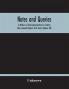Notes And Queries; A Medium Of Intercommunication For Literary Men General Readers Sixth Series (Volume Vii)