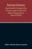 Americana Germanica; A Quarterly Devoted To The Comparative Study Of The Literary Linguistic And Other Cultural Relations Of Germany And America (Volume III) 1899-1900