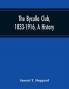 The Byculla Club 1833-1916 A History