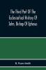 The Third Part Of The Ecclesiastical History Of John Bishop Of Ephesus