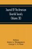Journal Of The American Oriental Society (Volume 38)