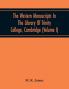 The Western Manuscripts In The Library Of Trinity College Cambridge : A Descriptive Catalogue (Volume I)
