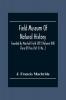 Field Museum Of Natural History Founded By Marshall Field 1893 (Volume Xiii); Flora Of Peru Part Ii. No. 2