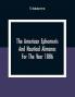 The American Ephemeris And Nautical Almanac For The Year 1886