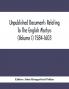 Unpublished Documents Relating To The English Martyrs (Volume I) 1584-1603