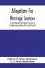 Allegations For Marriage Licences In The Archdeaconry Of Sudbury In The County Of Suffolk During The Year 1815 To 1839 (Part Iv)