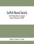 Scottish Record Society; Parish Of Holyroodhouse Or Canongate Register Of Marriages 1564-1800