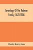 Genealogy Of The Rodman Family 1620-1886