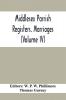 Middlesex Parrish Registers. Marriages (Volume IV)
