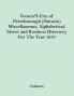 Vernon'S City Of Peterborough (Ontario) Miscellaneous Alphabetical Street And Business Directory For The Year 1937