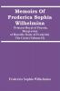 Memoirs Of Frederica Sophia Wilhelmina