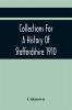 Collections For A History Of Staffordshire 1910