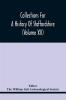 Collections For A History Of Staffordshire (Volume Xii)