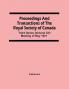 Proceedings And Transactions Of The Royal Society Of Canada; Third Series (Volume Xv) Meeting Of May 1921