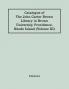 Catalogue Of The John Carter Brown Library In Brown University Providence Rhode Island (Volume Iii)