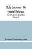 State Documents On Federal Relations