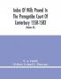 Index Of Wills Proved In The Prerogatibe Court Of Conterbury 1558-1583 And Now Preserved In The Principal Probate Registry Somerset House London (Volume Iii)