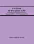 Archives Of Maryland LXV ; Proceeding Of The Provincial Court Maryland 1670-1 -- 1675 Court Series (10)