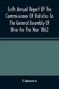 Sixth Annual Report Of The Commissioner Of Statistics To The General Assembly Of Ohio For The Year 1862