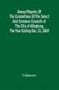 Annual Reports Of The Committees Of The Select And Common Councils Of The City Of Allegheny With The Report Of The City Controller And Other City Officers Also Statements Of The Accounts Of The Various City Officers Report Of The Directors Of The Poor
