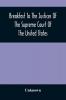 Breakfast To The Justices Of The Supreme Court Of The United States