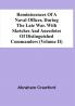 Reminiscences Of A Naval Officer During The Late War. With Sketches And Anecdotes Of Distinguished Commanders (Volume Ii)