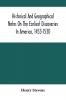 Historical And Geographical Notes On The Earliest Discoveries In America 1453-1530