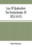 Lays Of Quakerdom; The Knickerbocker Of 1853-54-55