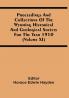 Proceedings And Collections Of The Wyoming Historical And Geological Society For The Year 1910 (Volume Xi)