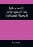 Publications Of The Narragansett Club (First Series) (Volume I)