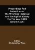 Proceedings And Collections Of The Wyoming Historical And Geological Society For The Year 1919 (Volume Xvii)