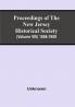 Proceedings Of The New Jersey Historical Society (Volume Viii) 1856-1859