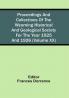 Proceedings And Collections Of The Wyoming Historical And Geological Society For The Year 1925 And 1926 (Volume Xx)