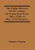 The Public Records Of The Colony Of Connecticut From May 1726 To May 1735 Inclusive