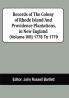 Records Of The Colony Of Rhode Island And Providence Plantations In New England (Volume Viii) 1776 To 1779