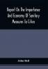Report On The Importance And Economy Of Sanitary Measures To Cities
