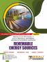 RENEWABLE ENERGY SOURCES (Third Year (T.Y.) B. Tech Course In Mechanical Engineering / Mechanical Engineering (Sandwich) - Semester – 5)