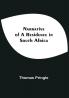 Narrative Of A Residence In South Africa