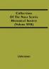 Collections Of The Nova Scotia Historical Society (Volume Xvii)